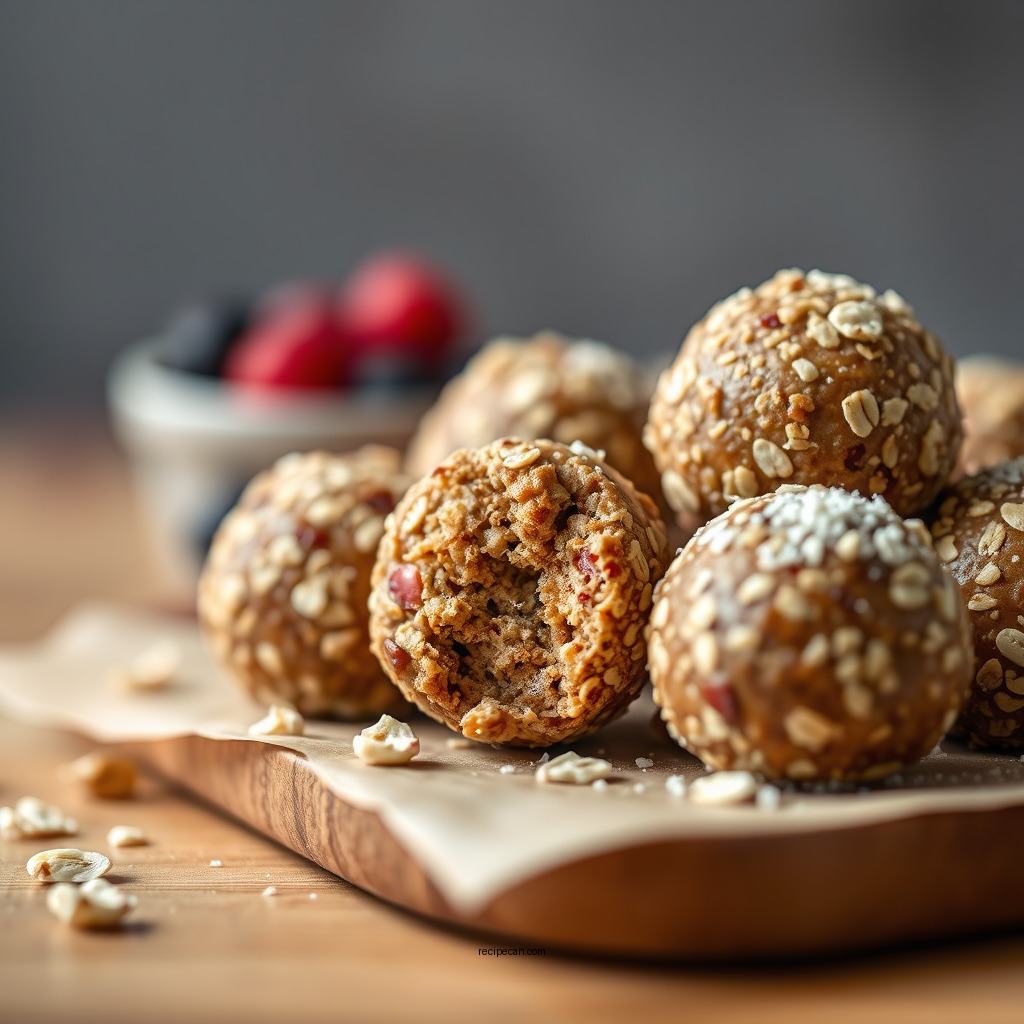 Flavor Variations to Try - protein balls recipe oats
