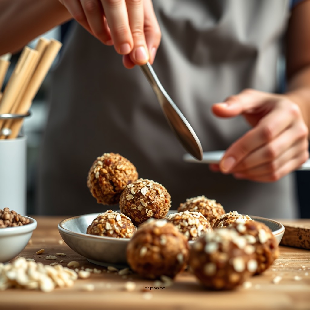 Step-by-Step Instructions - protein balls recipe oats