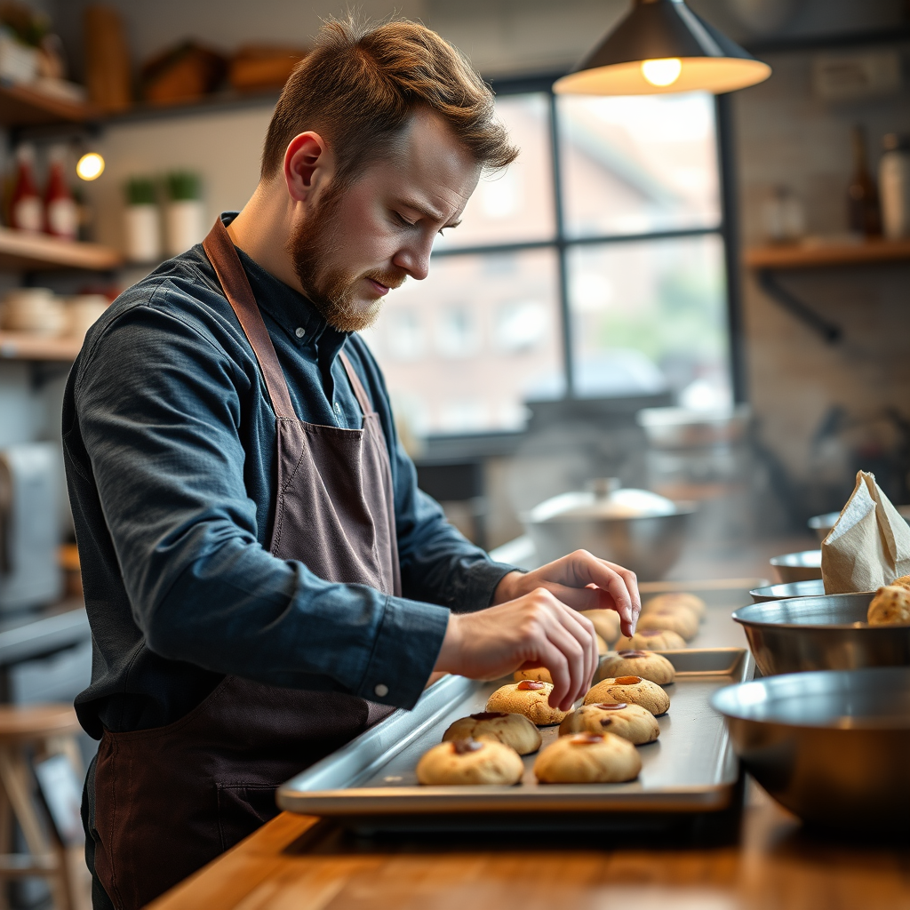 Step-by-Step Preparation - protein cookie recipe