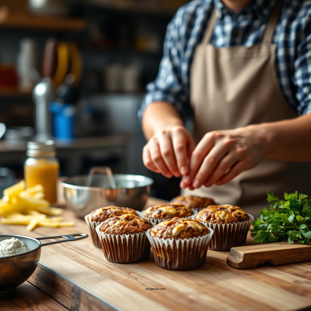 Step-by-Step Instructions - protein muffin recipe