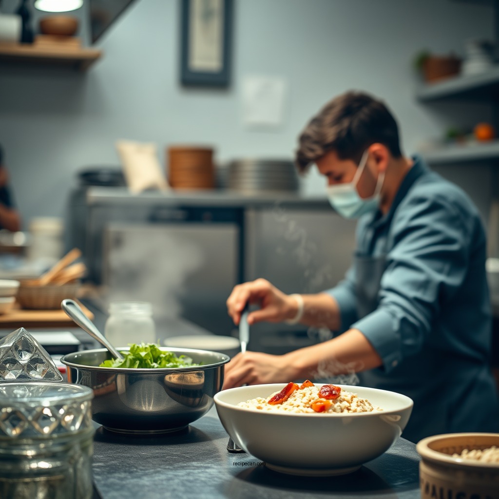 The Cooking Process - protein oats recipe