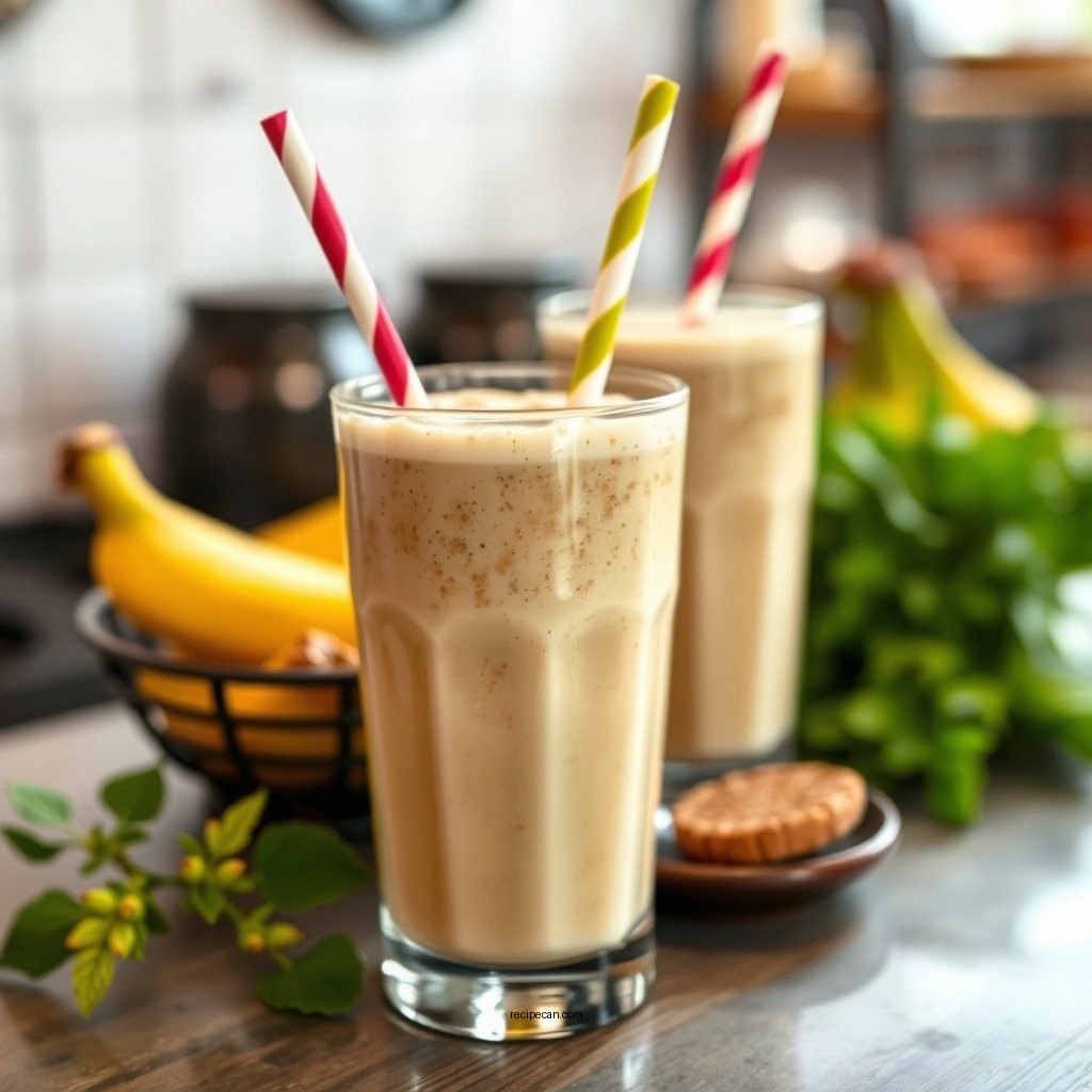 High-Protein Banana Peanut Butter Shake - protein shake smoothie recipes