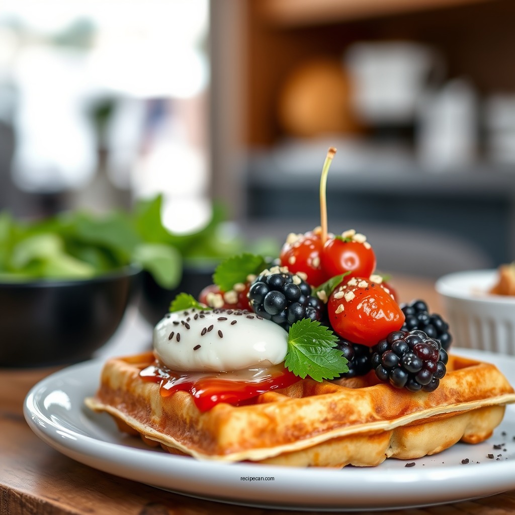 Toppings and Serving Suggestions - protein waffle recipes