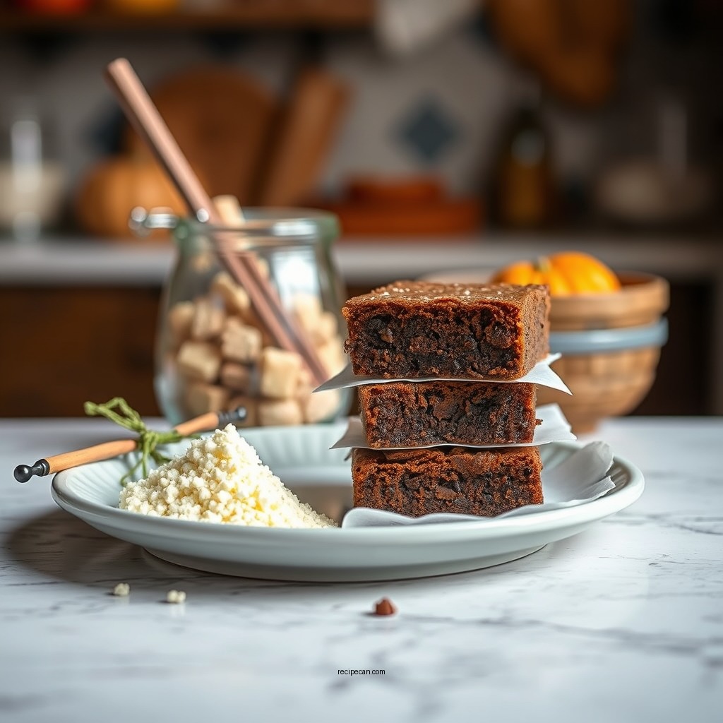 Ingredients You'll Need - pumpkin brownies recipe