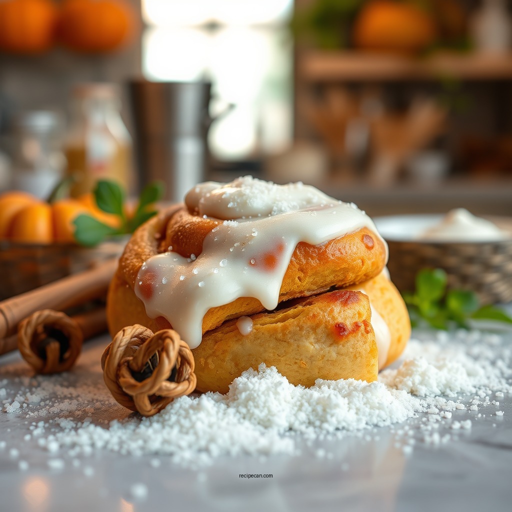 Ingredients You'll Need - pumpkin cinnamon rolls recipe
