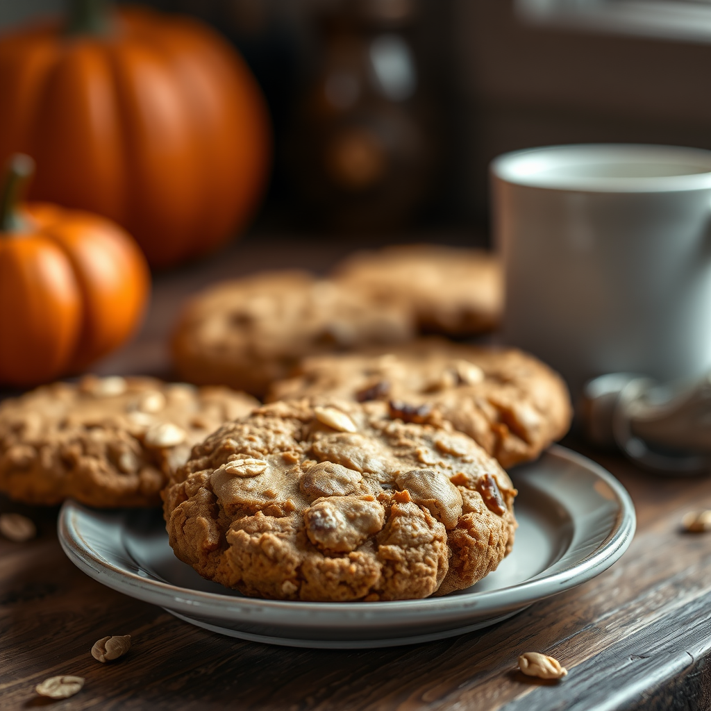 Pumpkin Oatmeal Cookies - pumpkin cookies recipes