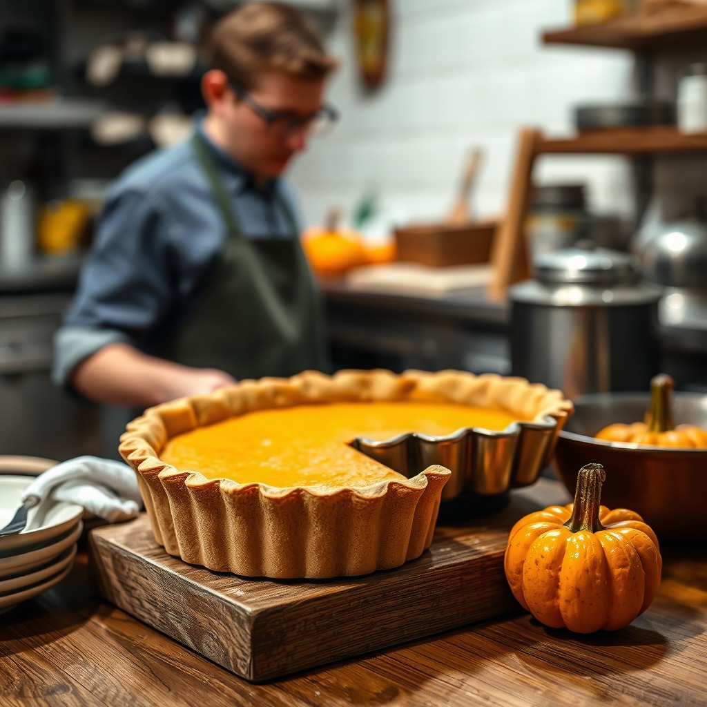 Preparation Steps - pumpkin custard pie recipe