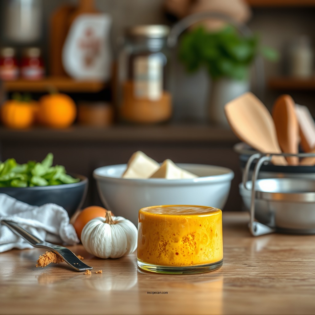 Ingredients You'll Need - pumpkin custard recipe