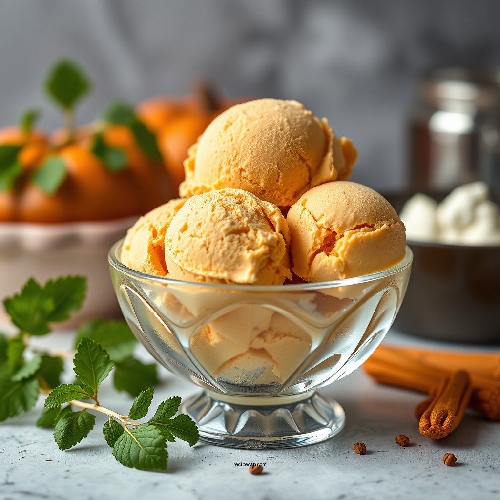 Ingredients You'll Need - pumpkin ice cream recipe cuisinart