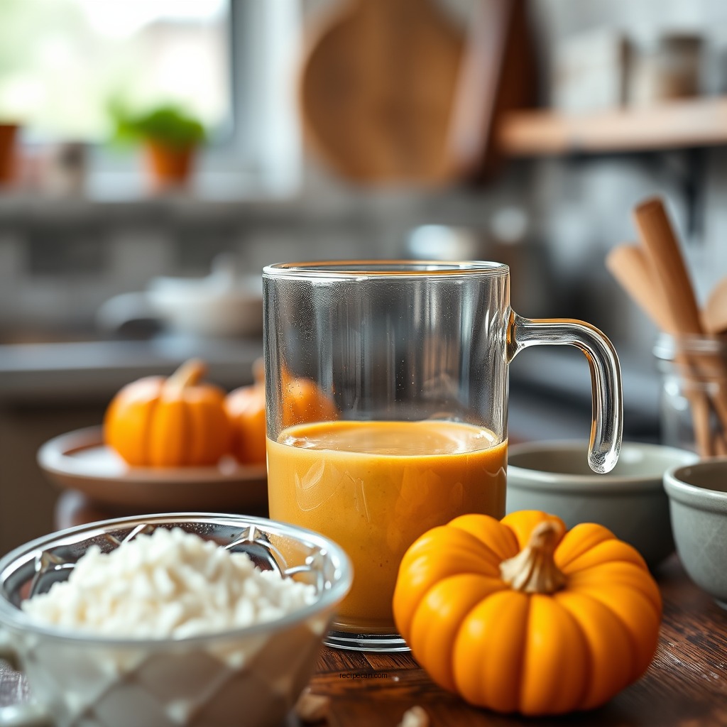 Ingredients Needed for Pumpkin Mousse - pumpkin mousse recipe