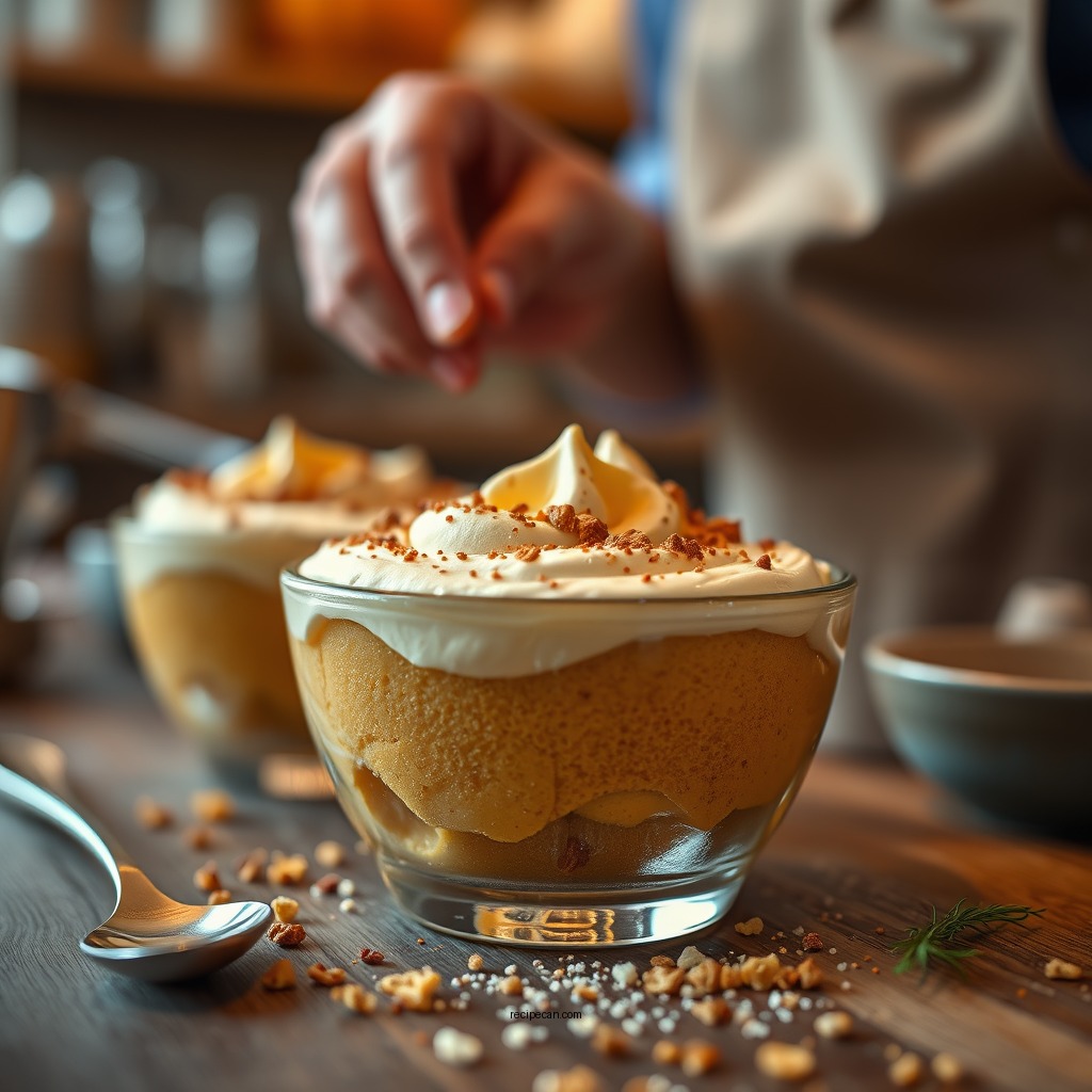 Step-by-Step Instructions - pumpkin mousse recipe