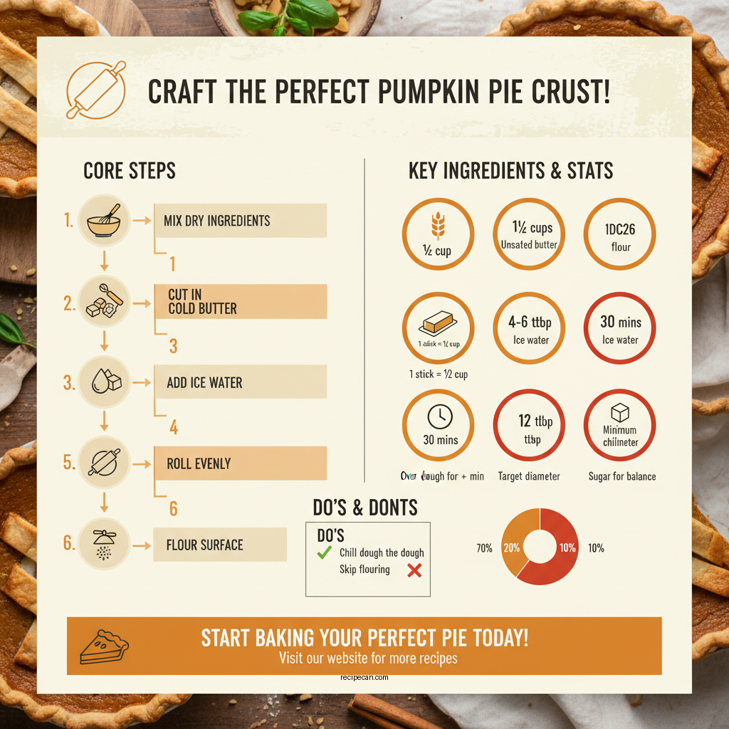 pumpkin pie crust recipe - Data Infographic and Statistics