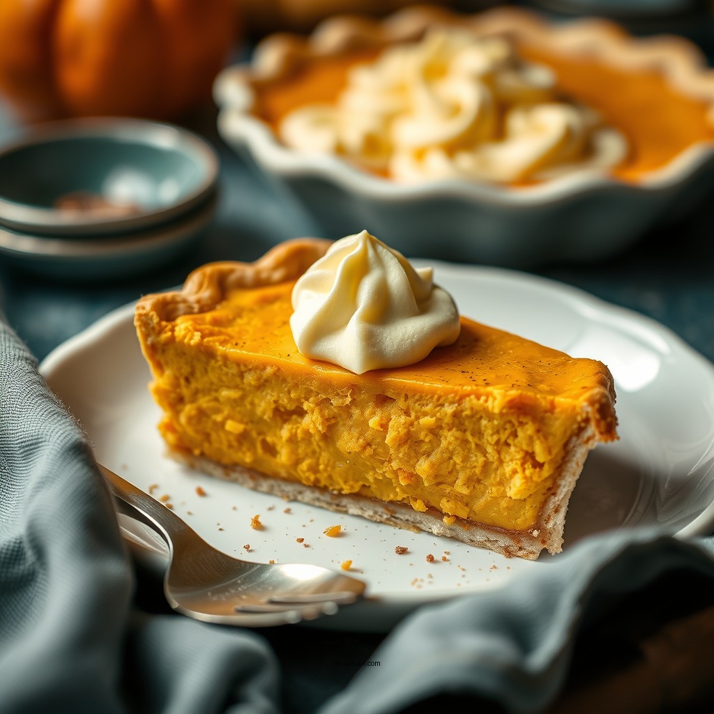 The Essential Ingredients - pumpkin pie recipe custard