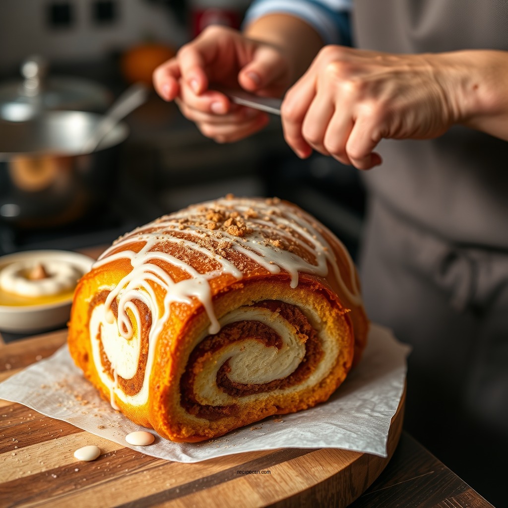 Step-by-Step Instructions - pumpkin roll recipe easy