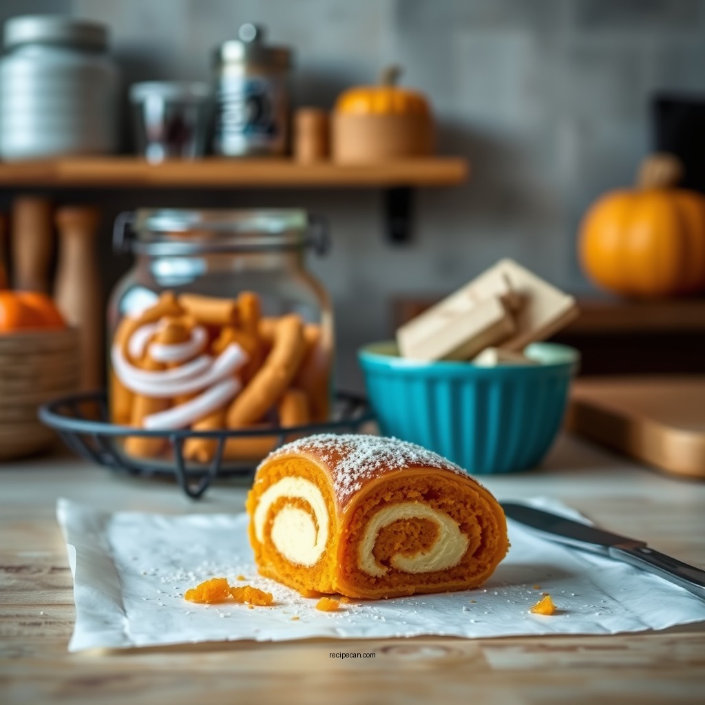 Ingredients You'll Need - pumpkin roll recipe