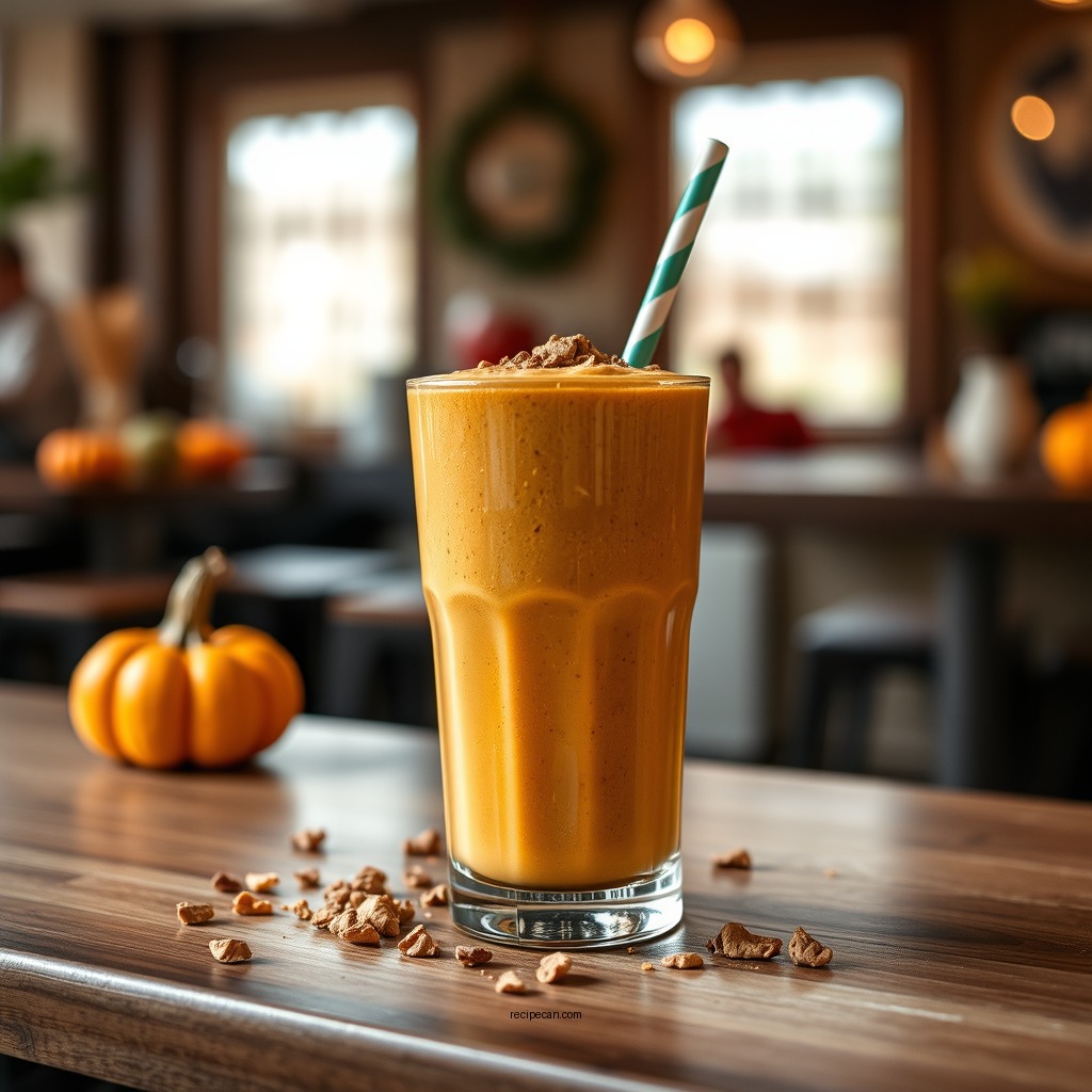Classic Pumpkin Smoothie - pumpkin smoothie recipes