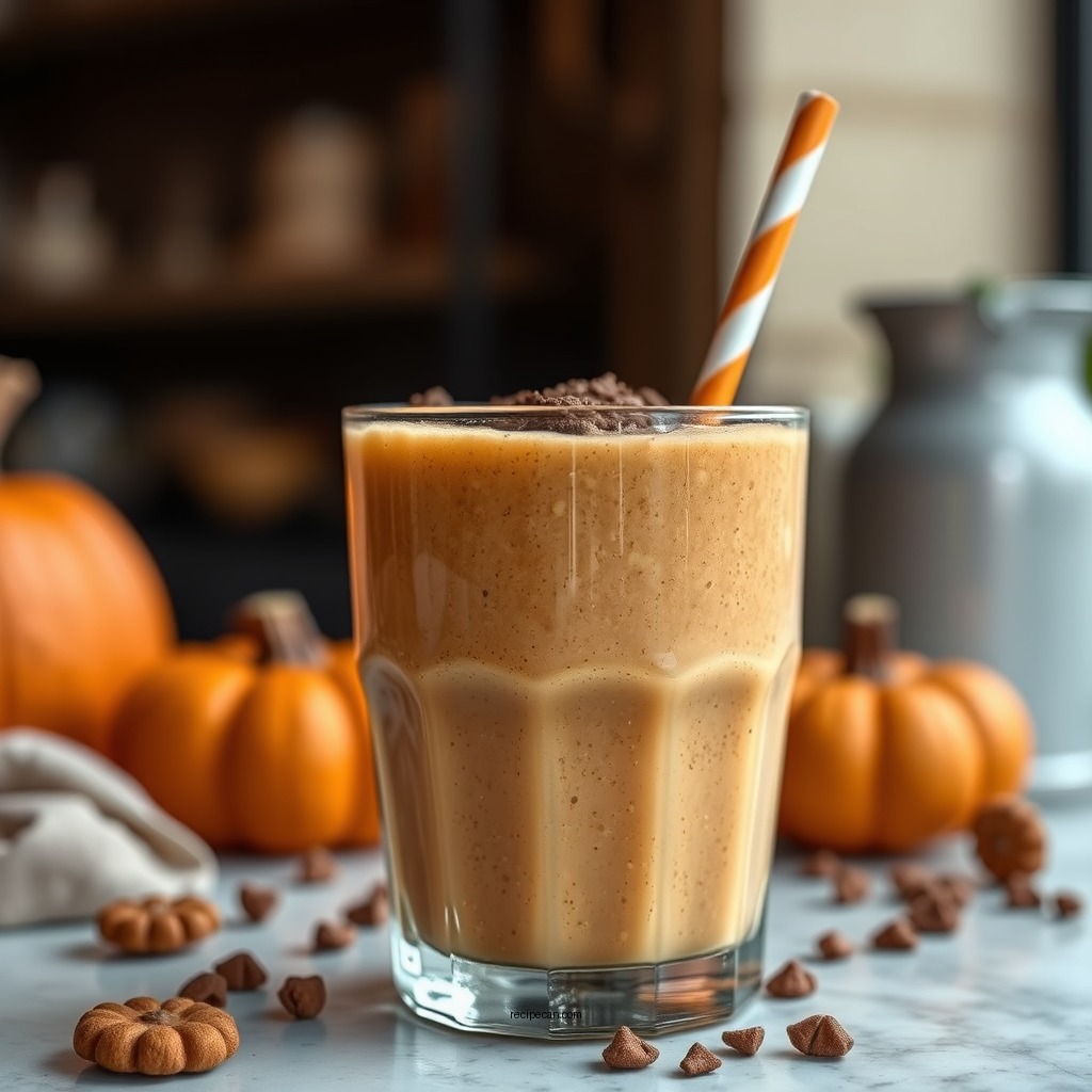 Pumpkin Pie Protein Smoothie - pumpkin smoothie recipes