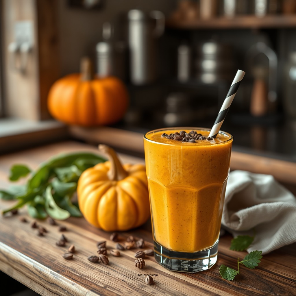 Vegan Pumpkin Smoothie - pumpkin smoothie recipes
