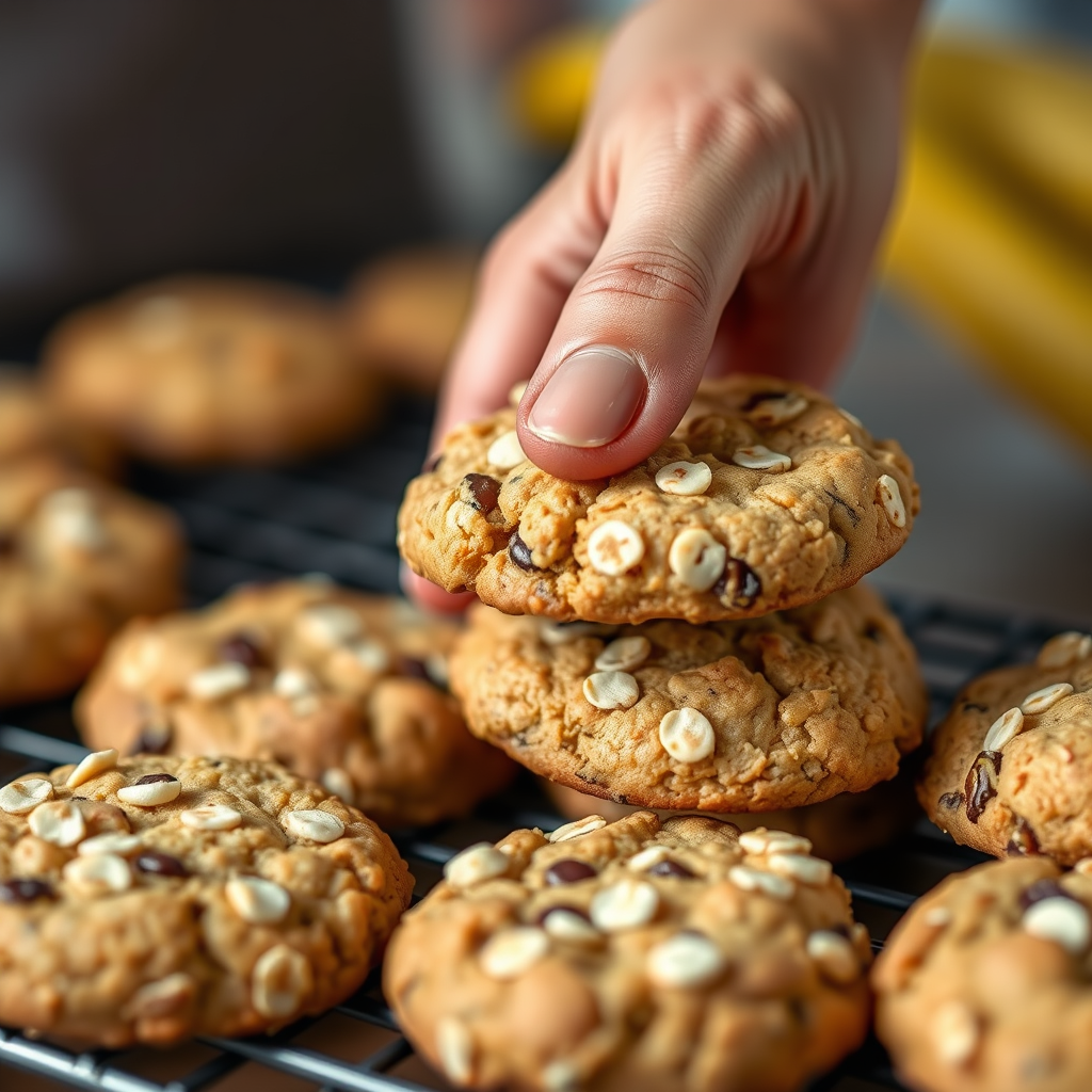 Baking the Cookies - quaker oats cookie recipe