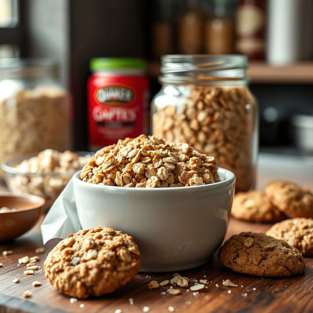 Ingredients You'll Need - quaker oats original oatmeal cookie recipe