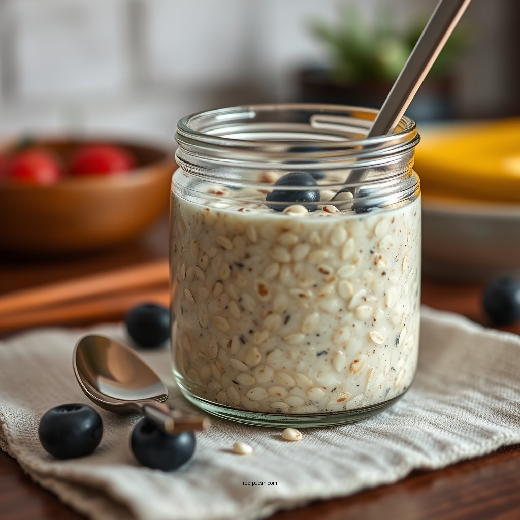 Overnight Oats for Quick Prep - quaker white oats recipe