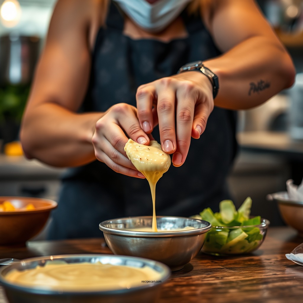 Step-by-Step Instructions - queso dipping sauce recipe