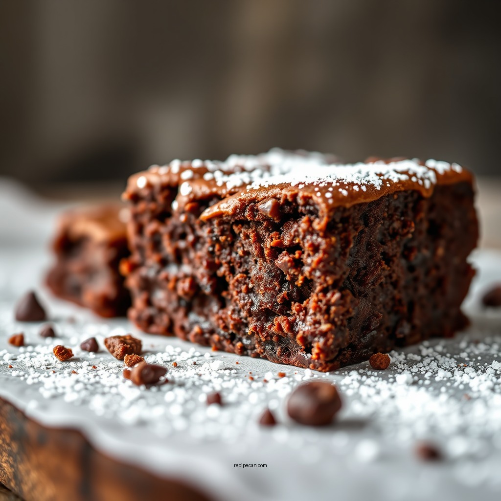 Baking Instructions - quick brownie recipe