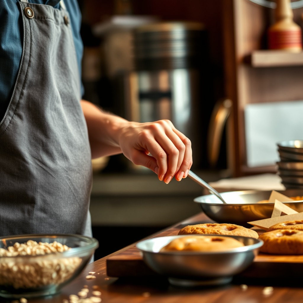 Preparation Steps - quick oats cookie recipe