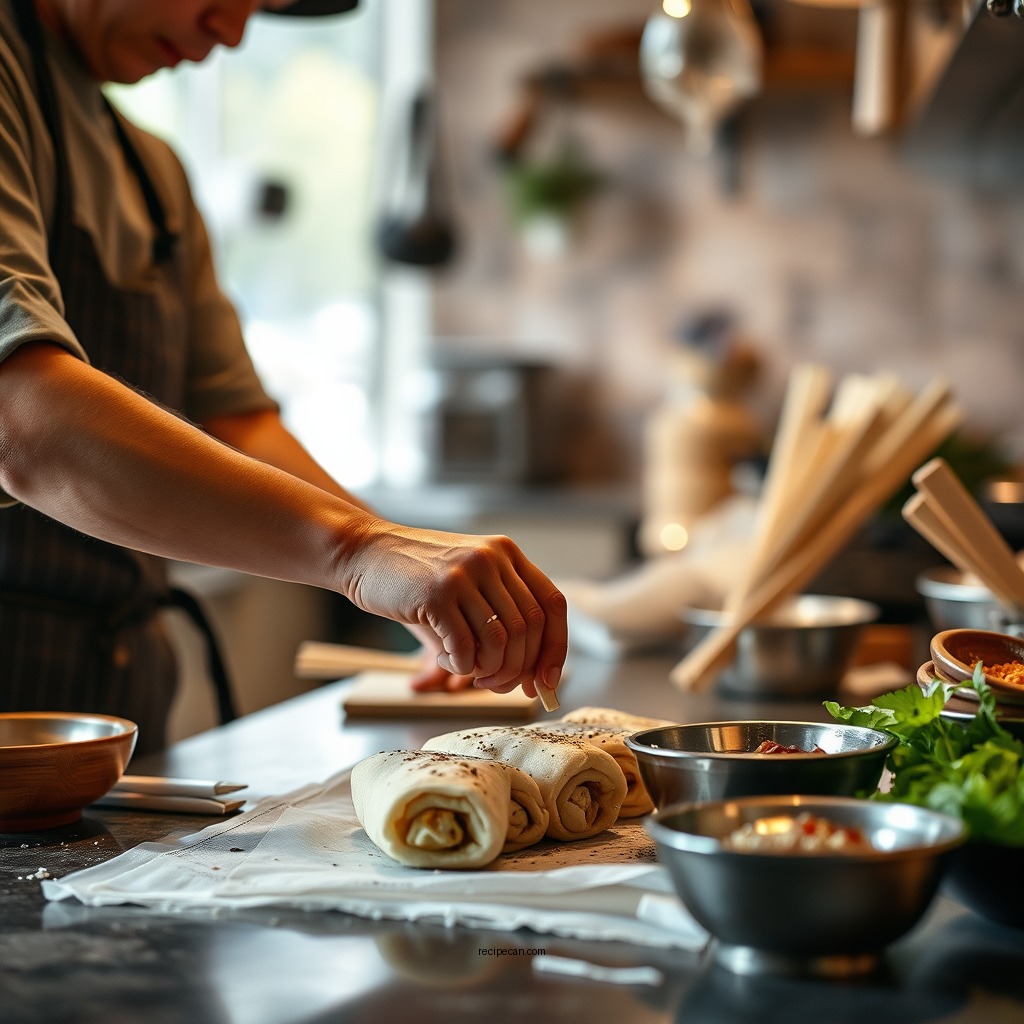 Step-by-Step Preparation - quick roll recipe