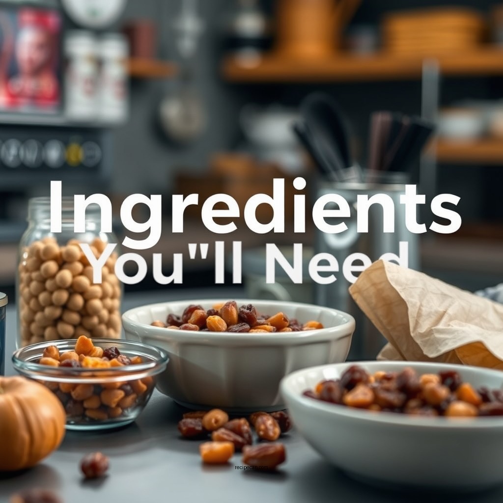 Ingredients You'll Need - raisin pie recipe