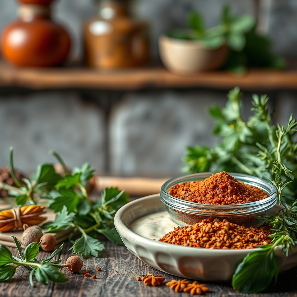 Essential Herbs and Spices - ranch sauce recipe