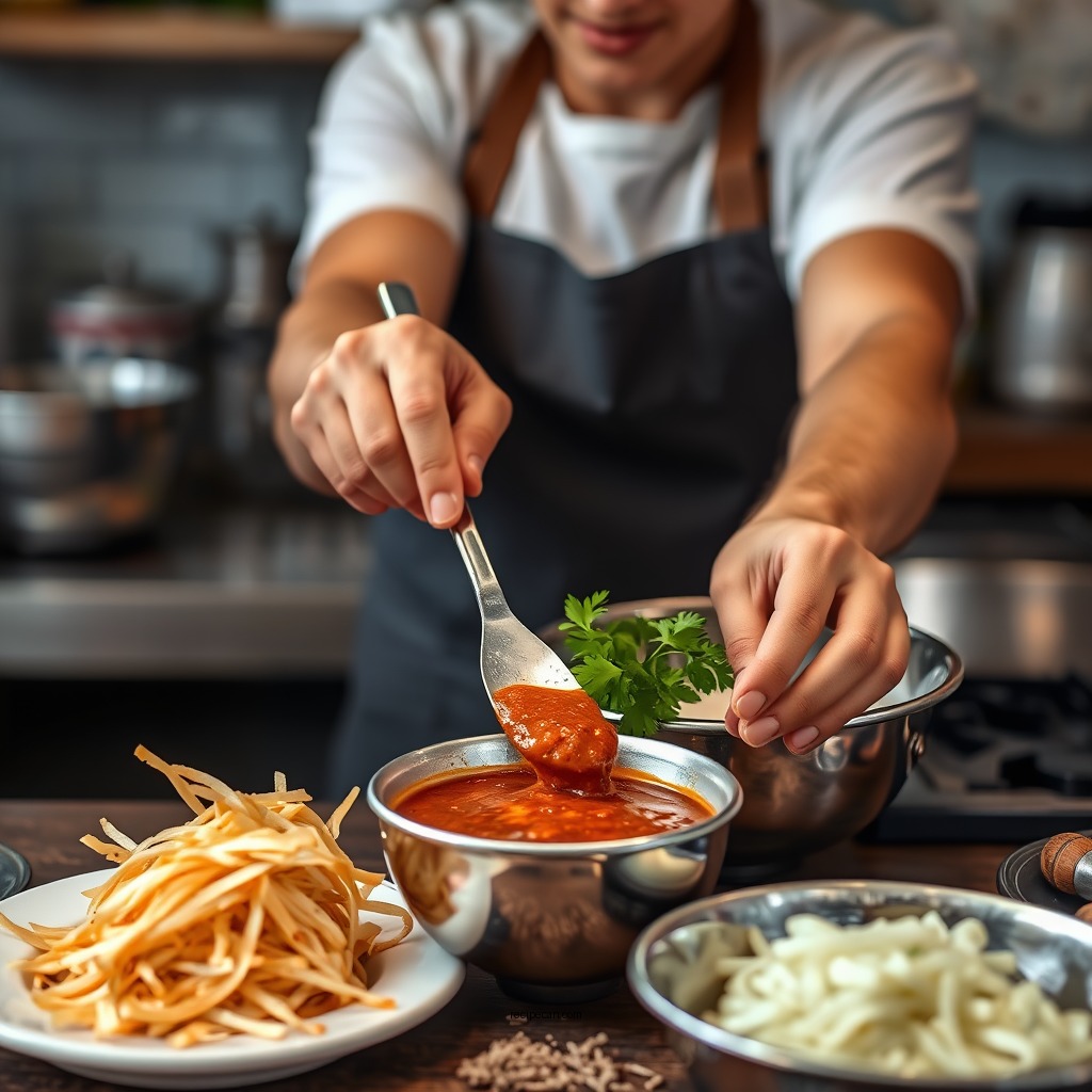 Step-by-Step Cooking Instructions - ranchero sauce recipe