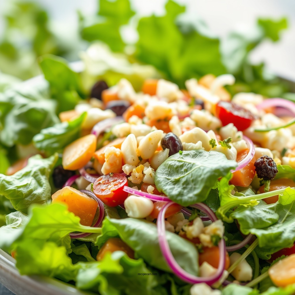 Fresh Ingredients for Raw Vegan Salads - raw vegan salad recipes