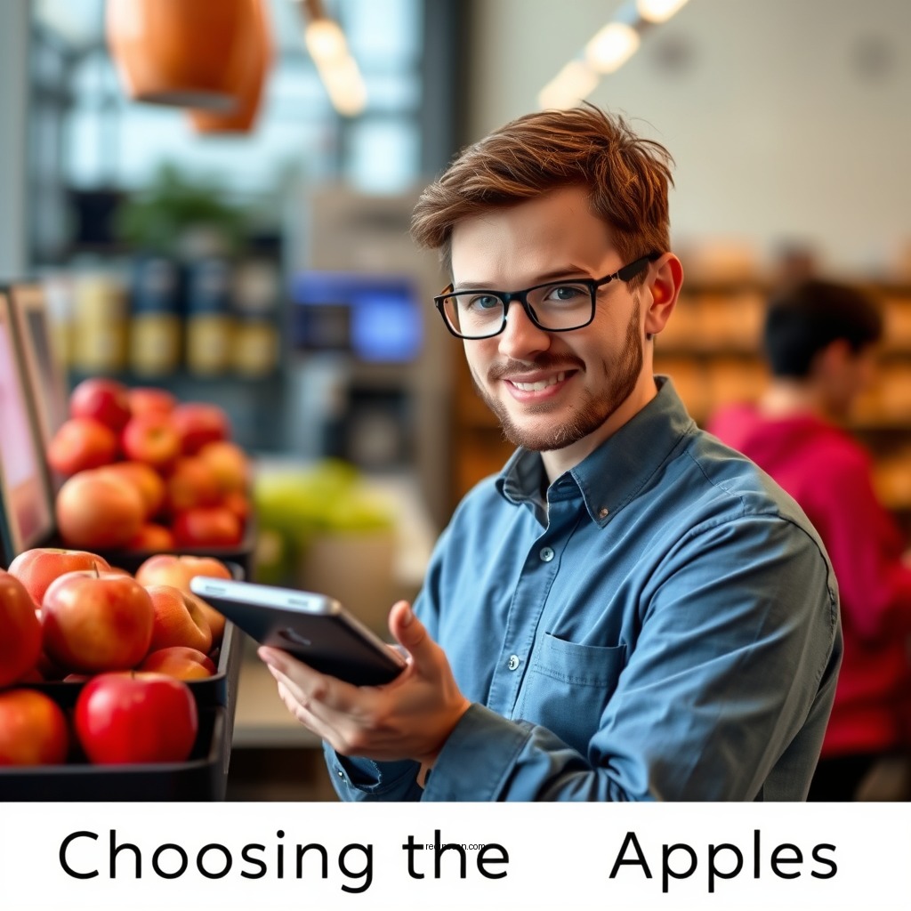 Choosing the Right Apples - recipe apple tart
