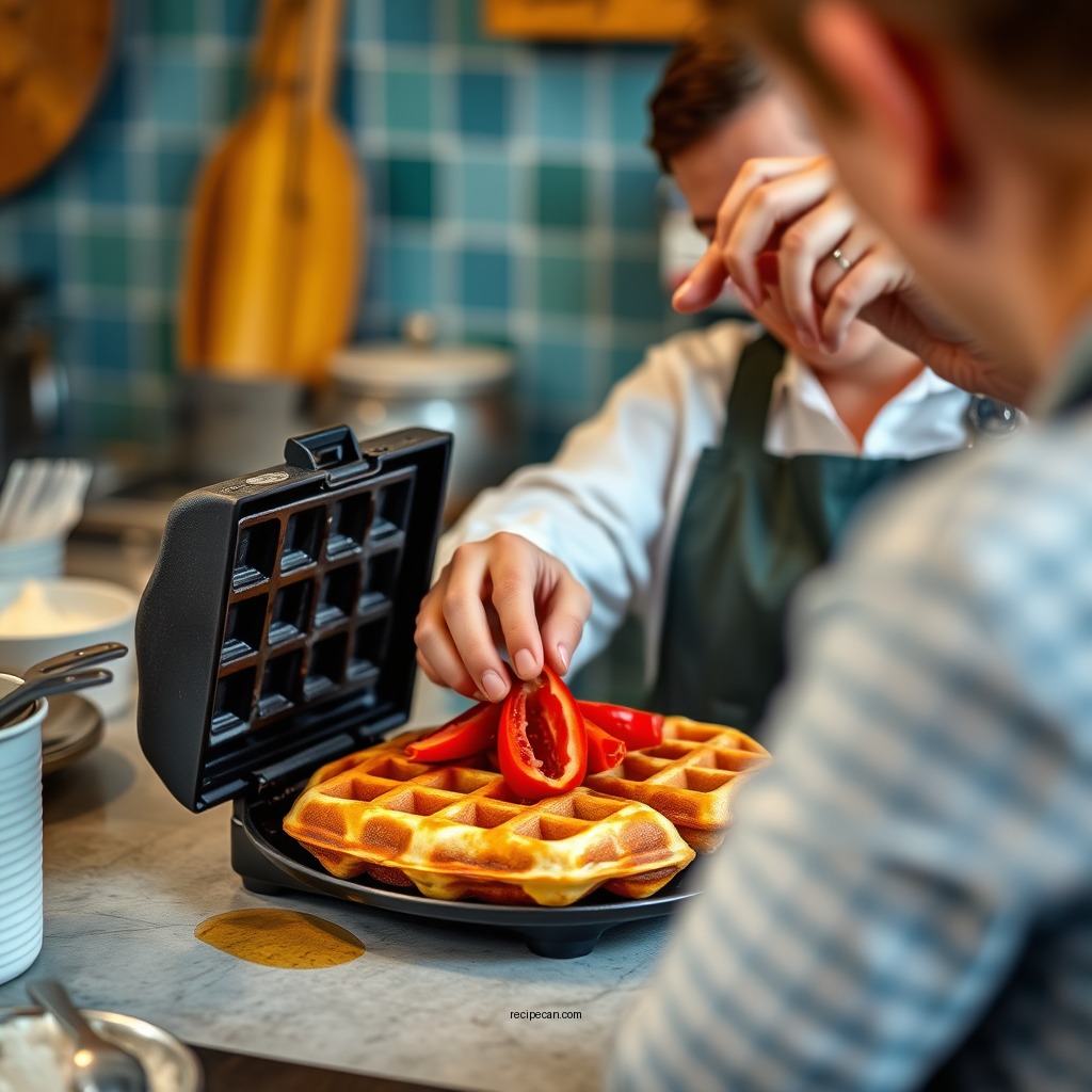 Step-by-Step Preparation - recipe best waffles