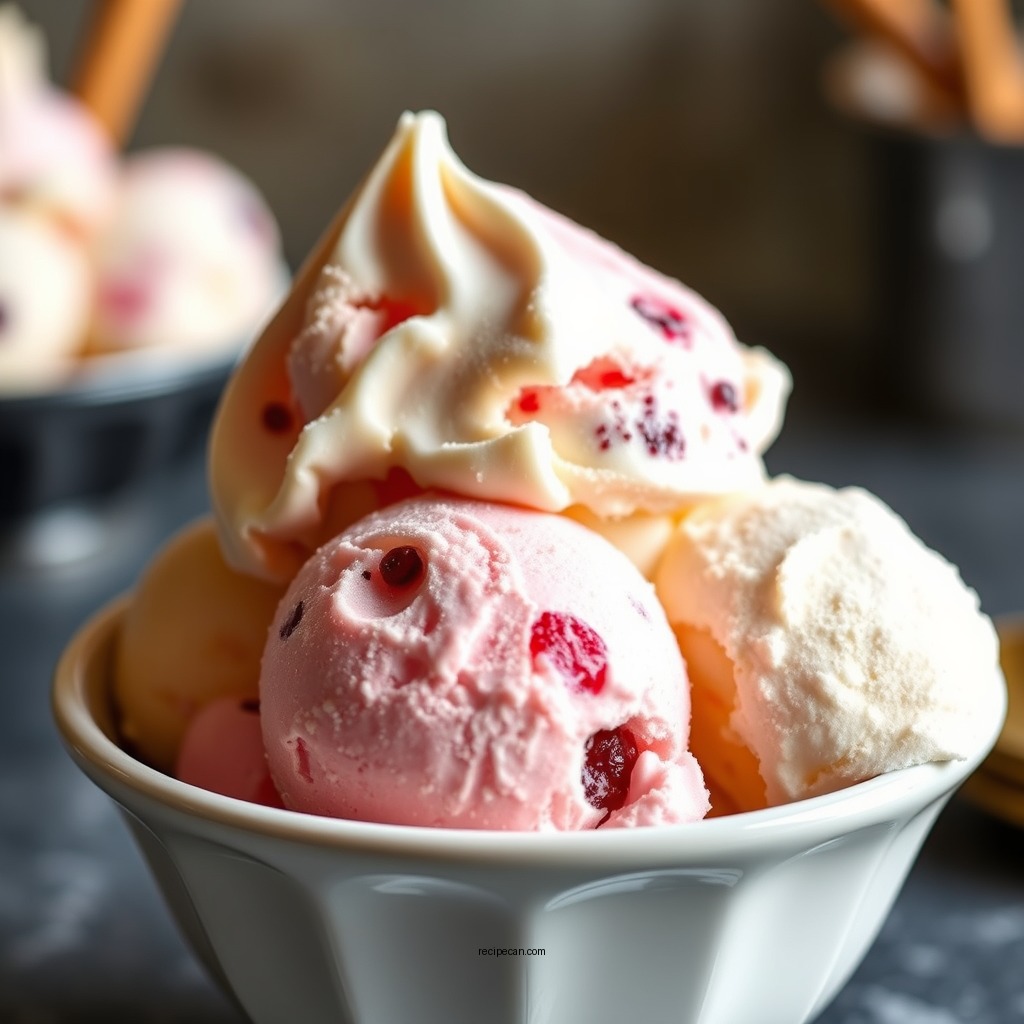 Unique Ice Cream Creations - recipe book for cuisinart ice cream maker