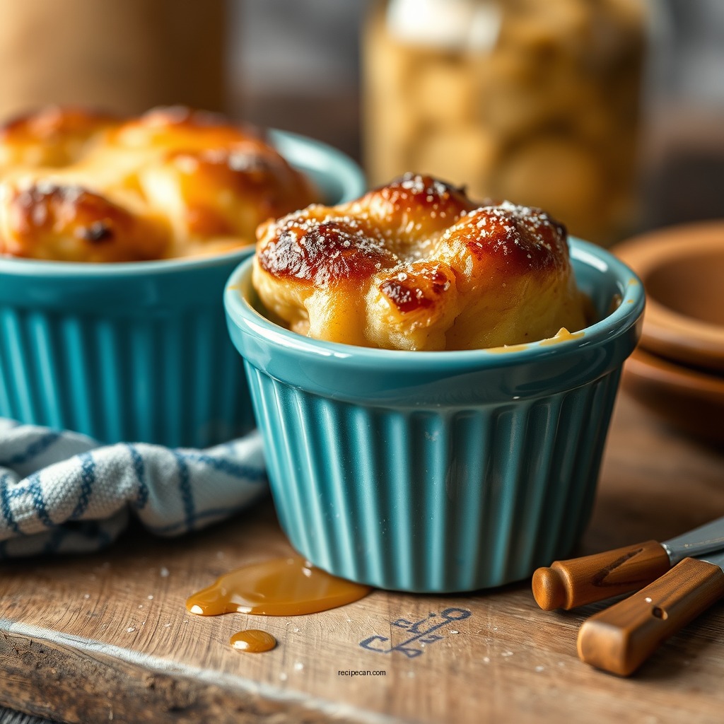 Ingredients for Bread Pudding - recipe bread pudding with caramel sauce