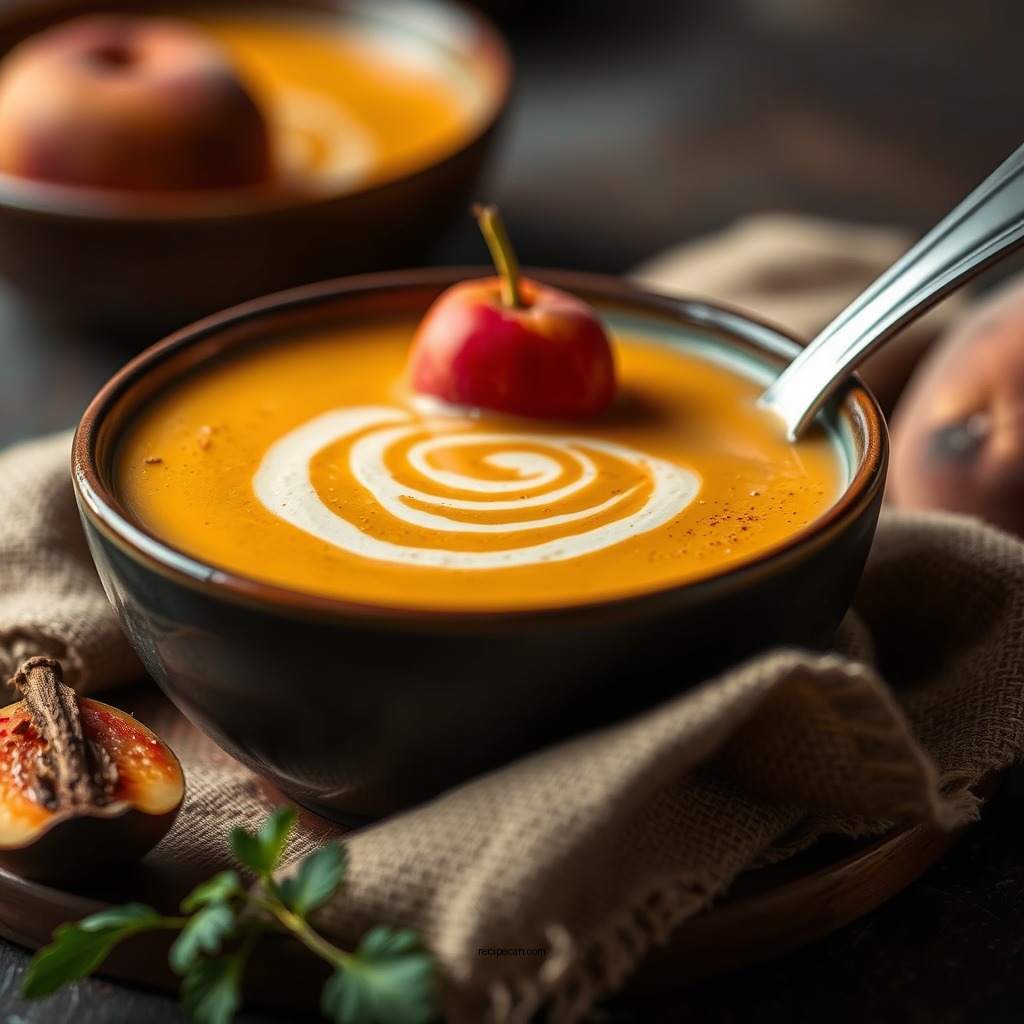 Flavor Enhancements - recipe cold peach soup