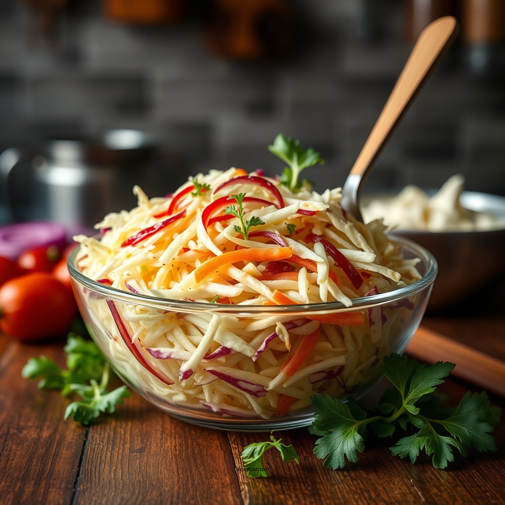 The Essential Ingredients for Coleslaw - recipe coleslaw