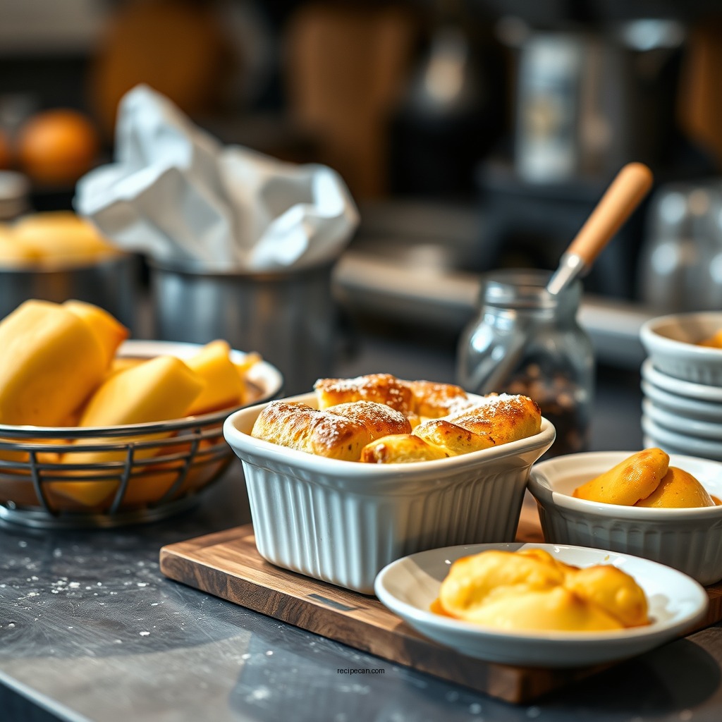 Ingredients Needed for Custard Bread Pudding - recipe custard bread pudding