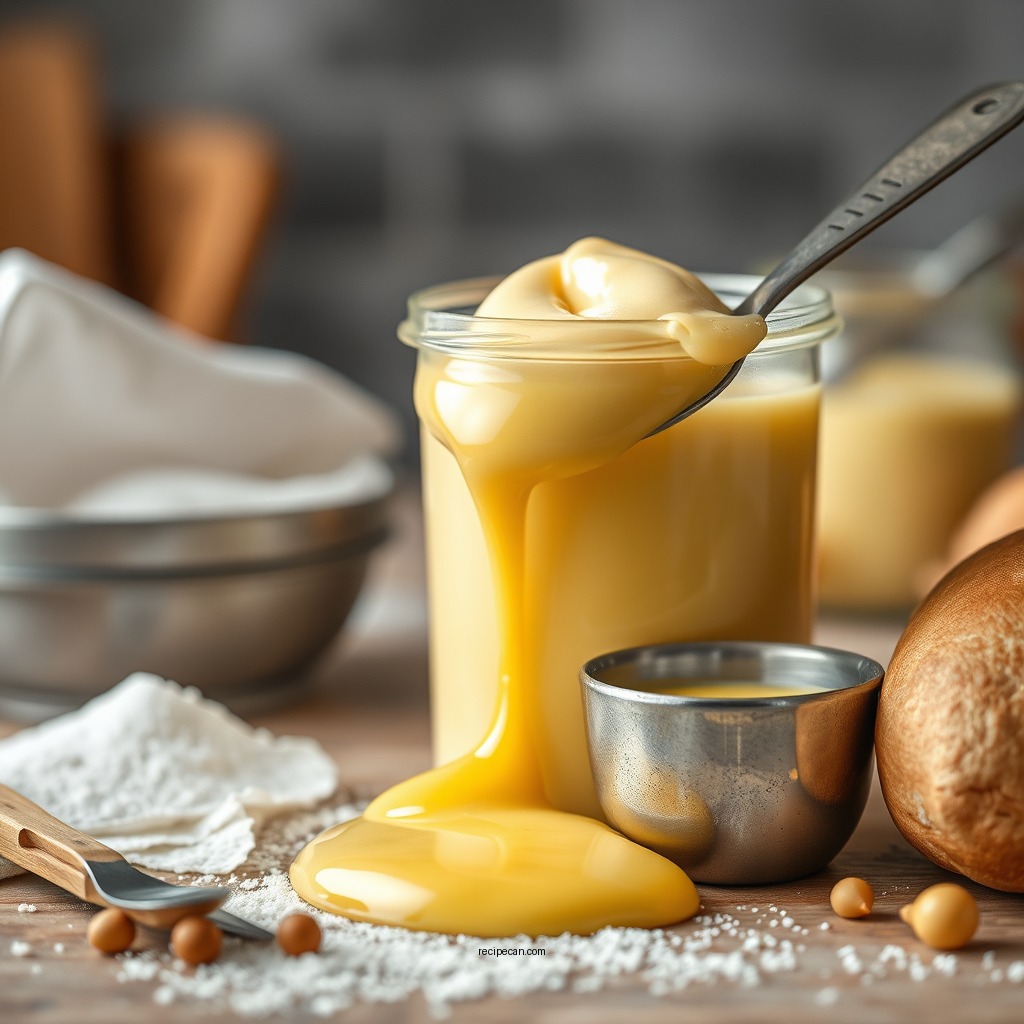 Essential Ingredients for Custard - recipe custard