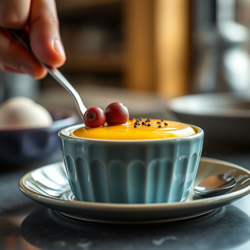 Baking and Cooking Techniques - recipe egg custard