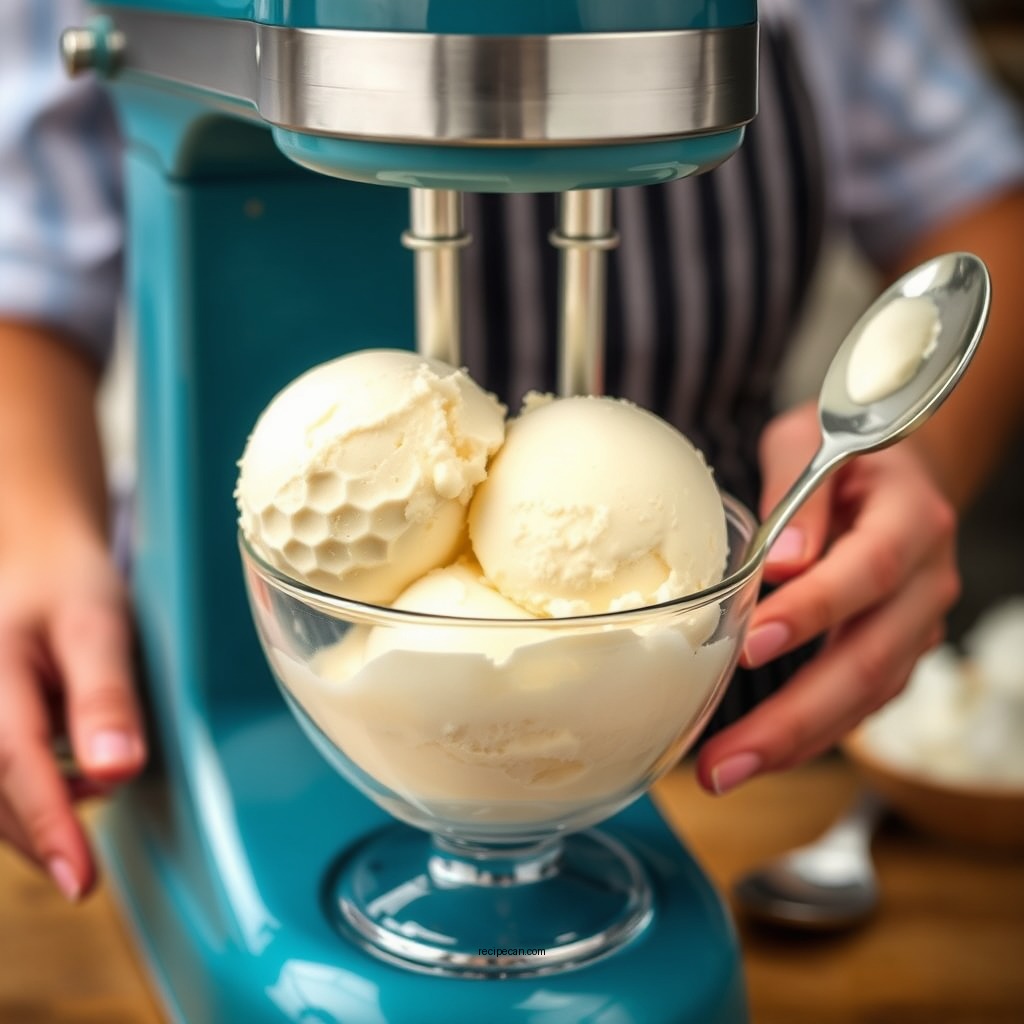 Preparing the Ice Cream Mixture - recipe for 6 quart ice cream maker