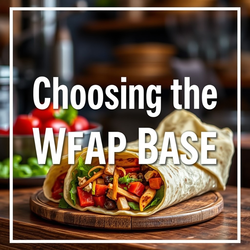 Choosing the Right Wrap Base - recipe for a wrap