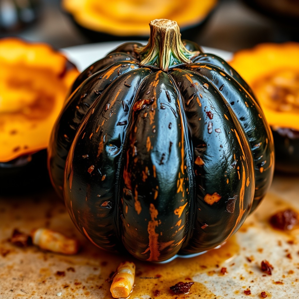 Roasting Acorn Squash - recipe for acorn squash