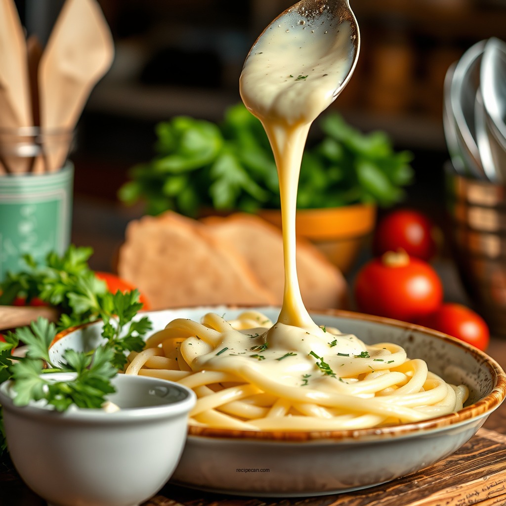 Ingredients You Will Need - recipe for alfredo sauce