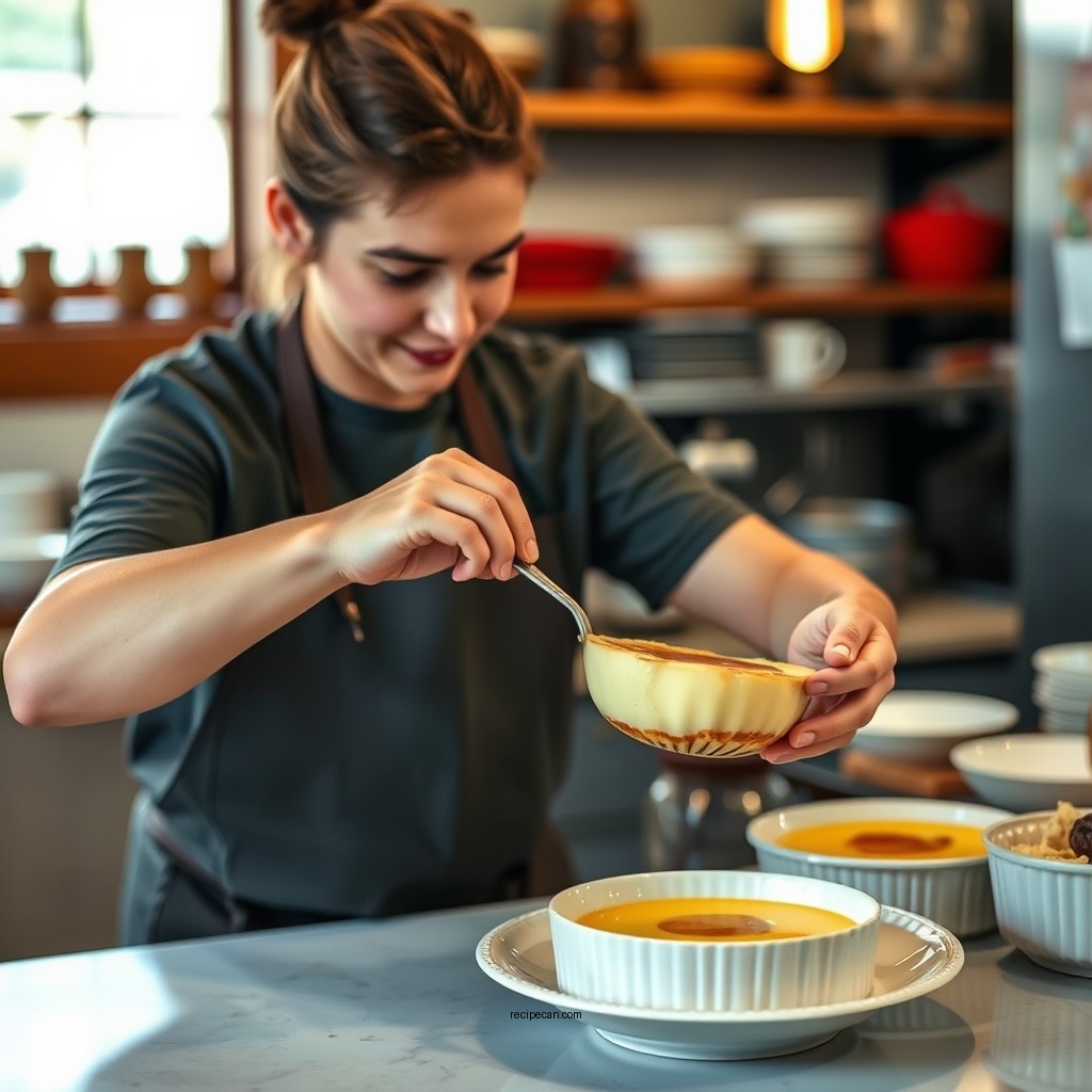 Step-by-Step Instructions - recipe for baked custard