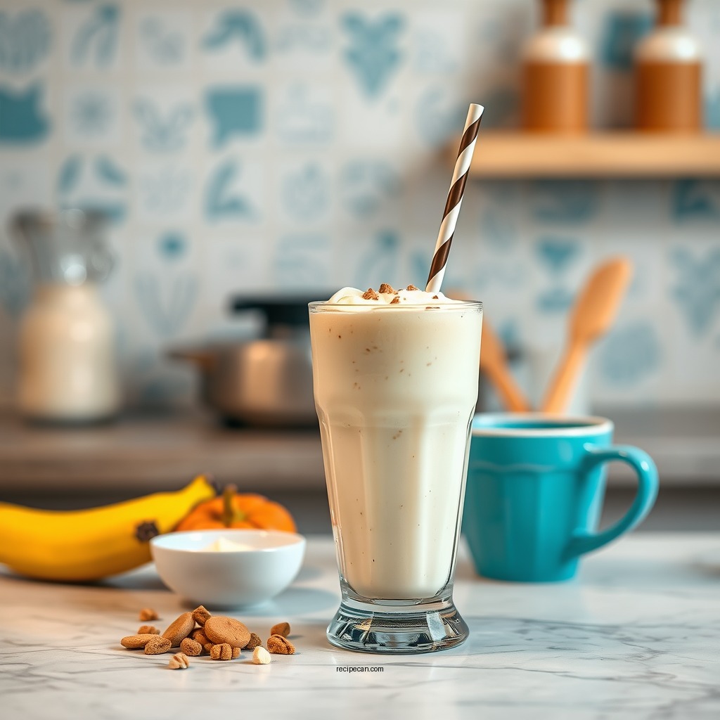 Ingredients You'll Need - recipe for banana milkshake without ice cream