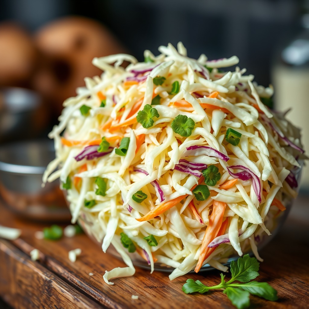 Ingredients Needed - recipe for basic coleslaw