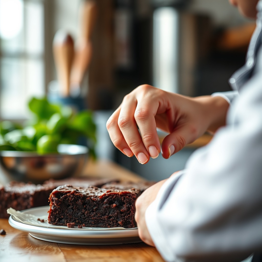 Step-by-Step Instructions - recipe for brownies from scratch